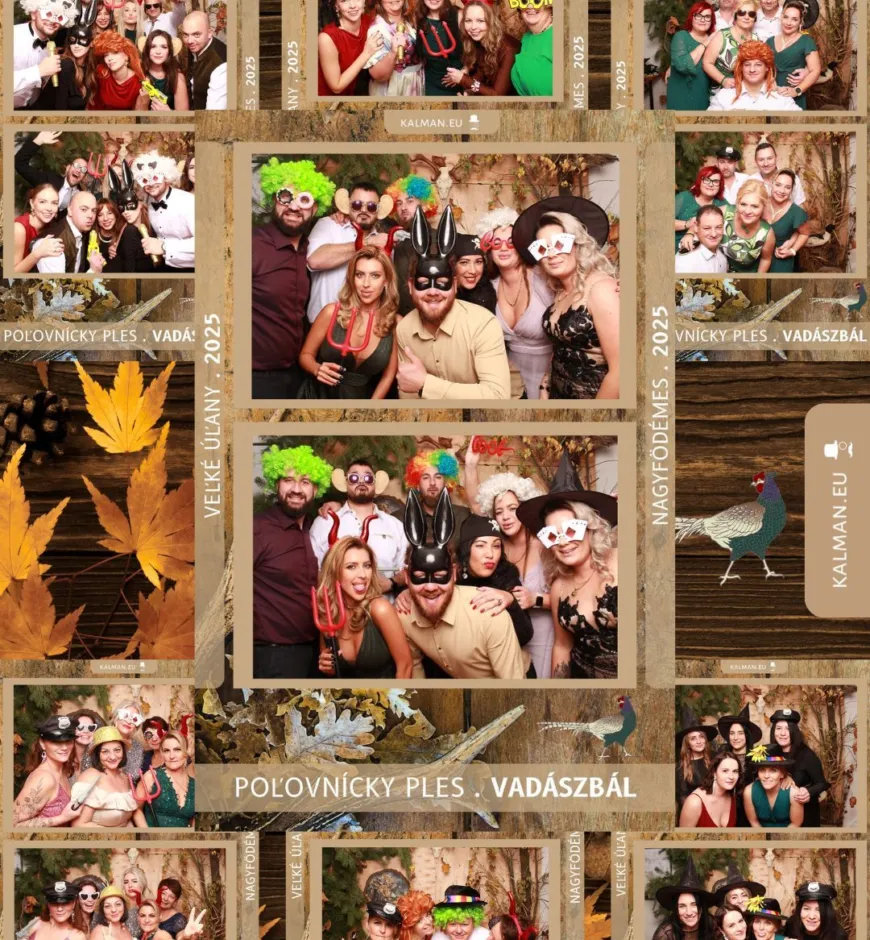 Fotobox vadaszbal